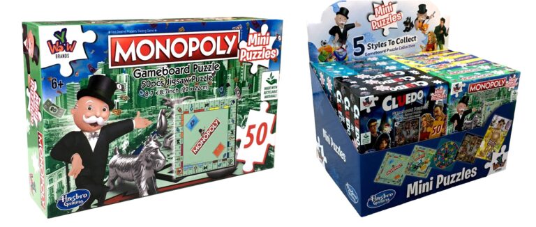 YWow Brands partners with Hasbro to launch Mini Puzzles versions of classic family games