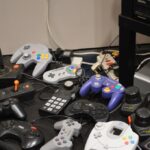 old video game consoles controllers