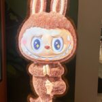 A human-sized Labubu doll