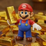 Mario Bros with gold bars