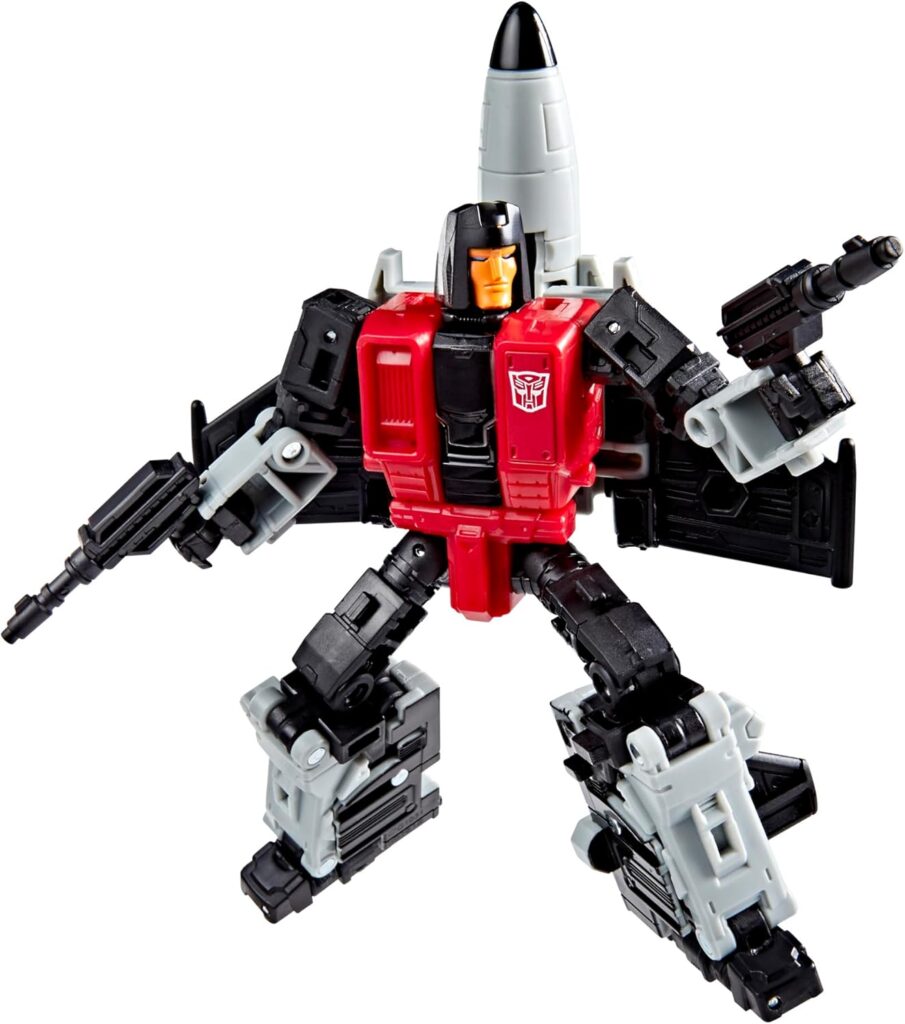 Transformers Age of The Primes Aerialbot Skydive, Deluxe Class 5.5-Inch Converting Action Figure, Robot Toys