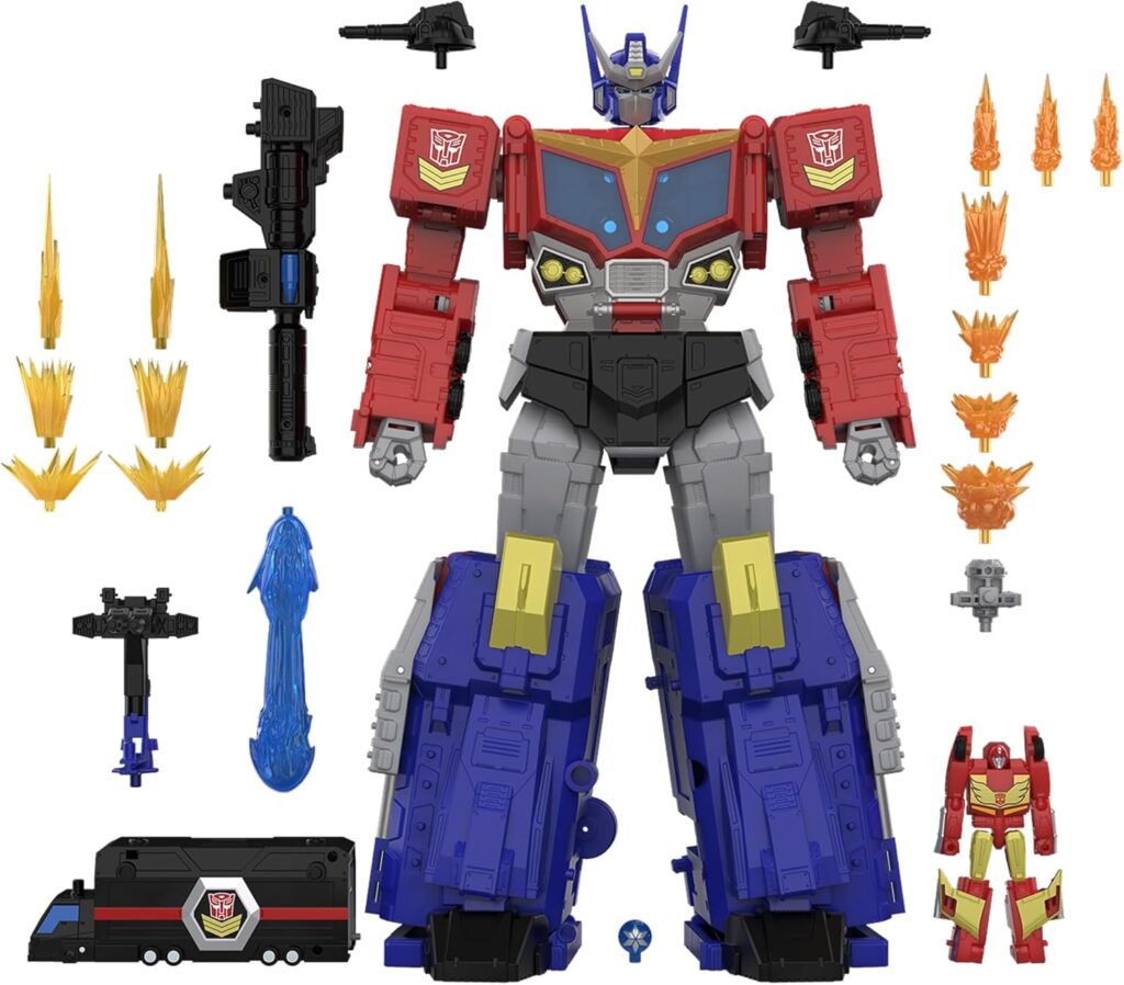 Transformers Age of The Primes Titan Class The Thirteen Star Optimus Prime, 15-inch Converting Action Figure