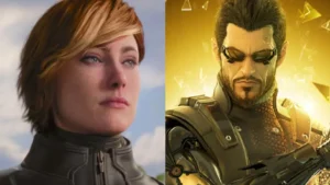 Adam Jensen's voice was affected by the cancellation of Perfect Dark