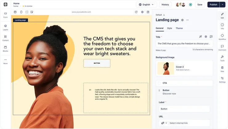 storyblok platform
